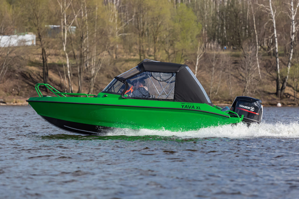 Катер-лодка алюминиевая VBOATS Yava XL Fish