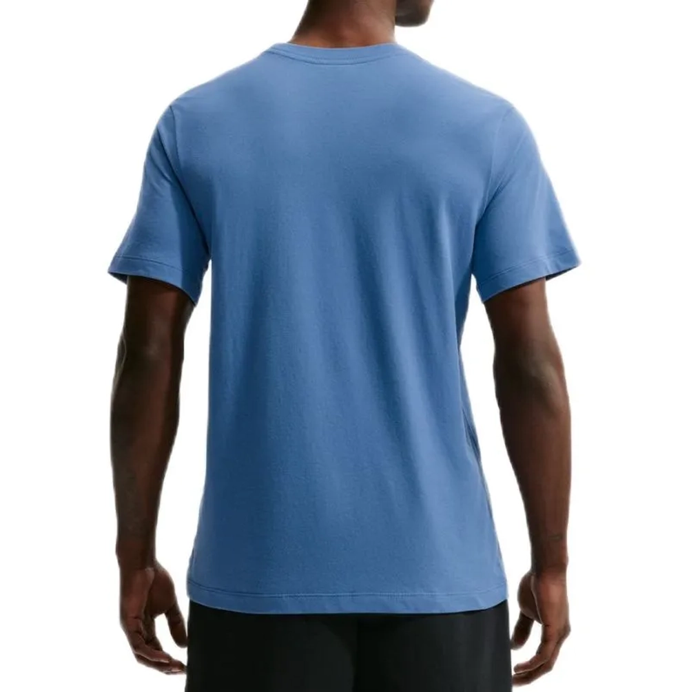 Мужская теннисная футболка Nike Dri-Fit Winning - indigo storm/black