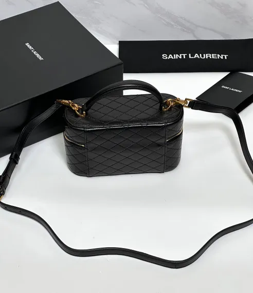 Косметичка Saint Laurent GABY из овечьей кожи