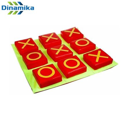 Набор мягких модулей Крестики-Нолики 1000х1000х20 (10 элементов)