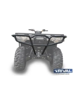 Бампер задний для квадроциклов Yamaha Grizzly Kodiak 700 16
