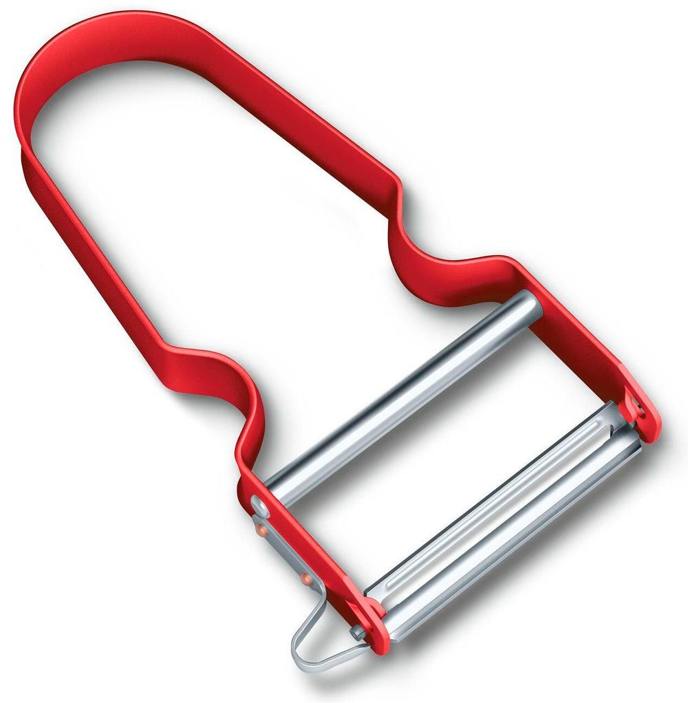 Овощечистка Victorinox rex для овощей и фруктов красная (6.0900.1) 3