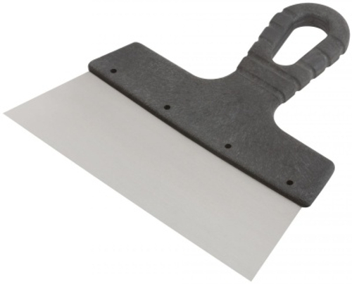 Шпатель стальное лезвие 200мм пластиковая ручка