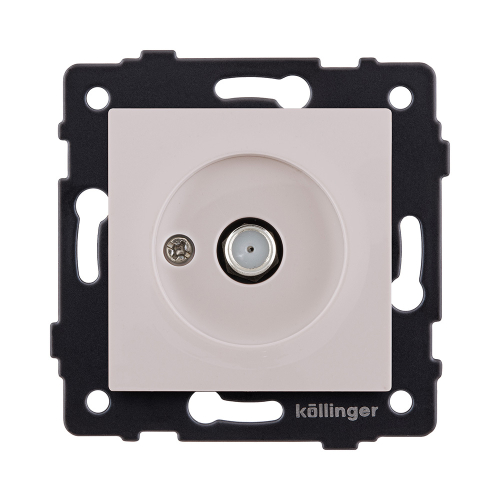 Розетка спутниковая SAT, кашемир матовый Kollinger REA-020CM для Aspekt, Eleganz, Reflex