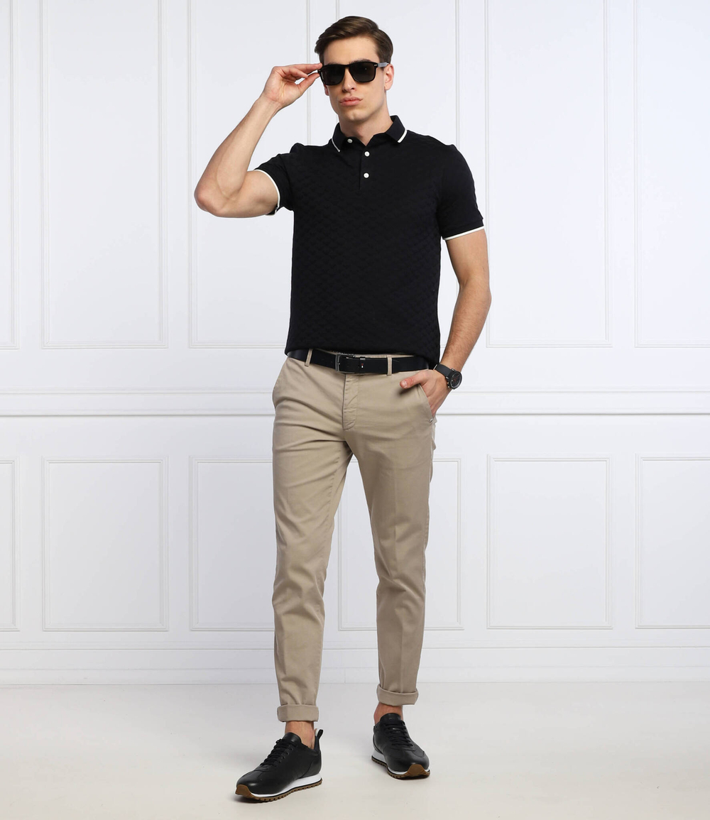 поло Emporio Armani - темно-синий(8N1FP0 1JHWZ)