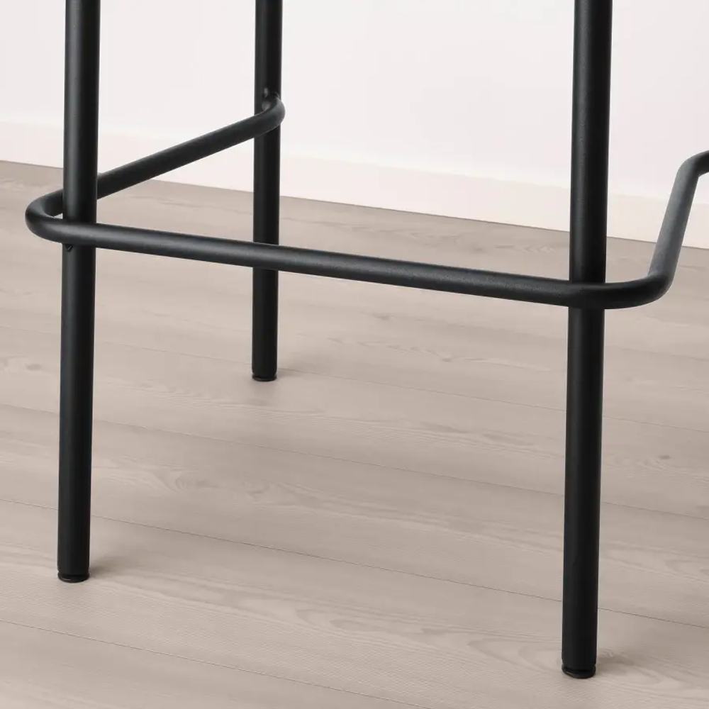 Барный стул - YNGVAR IKEA/ ИНГВАР ИКЕА, 99х53х51 см, черный