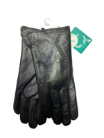 Harmony.Перчатки. Женские. Материал верха: Кожа теленка. Подклад: Плюш-флис. 10 шт в упаковке.