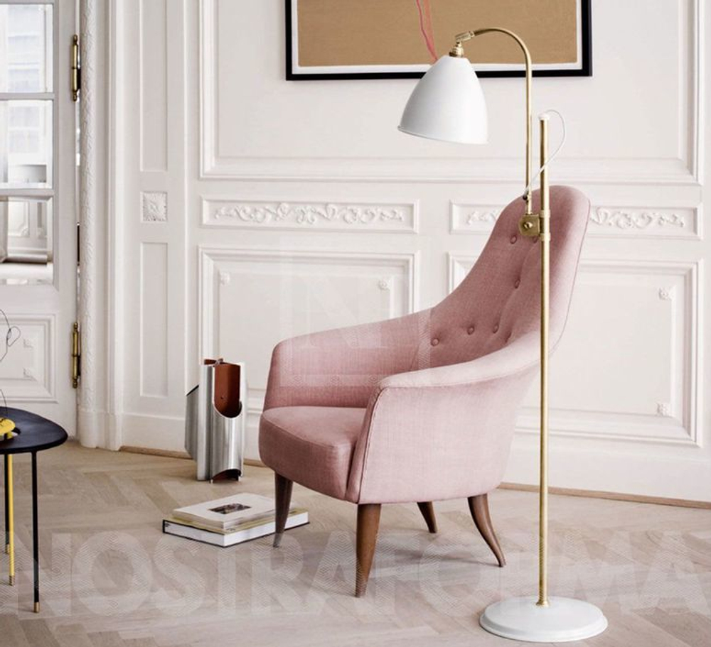 Floor design lamp  Bestlite BL1 by Gubi (Black)