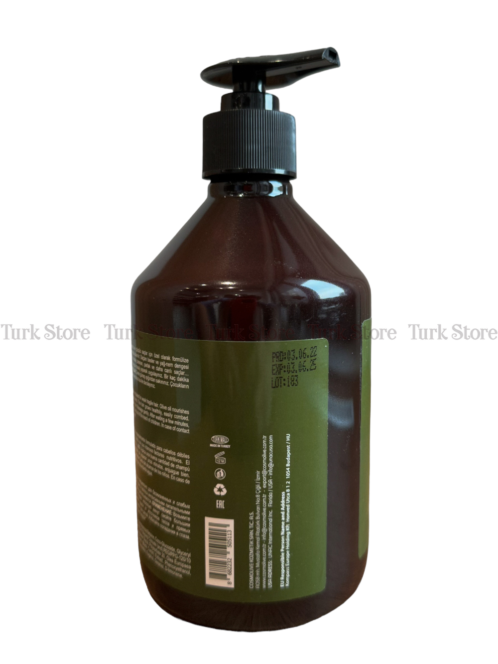 Шампунь olive для восстановления и роста волос Olive Oil, 500 мл