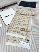 Комплект CHANEL (шарф + шапка + перчатки)