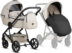 Детская коляска Tutis Viva 6 Plus Essential 3 в 1 с автокреслом Elo Lux EduSky Black 1612058 Crystal