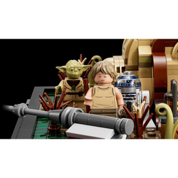 Конструктор LEGO Star Wars - Диорама: Обучение джедаев для Дагоба 75330