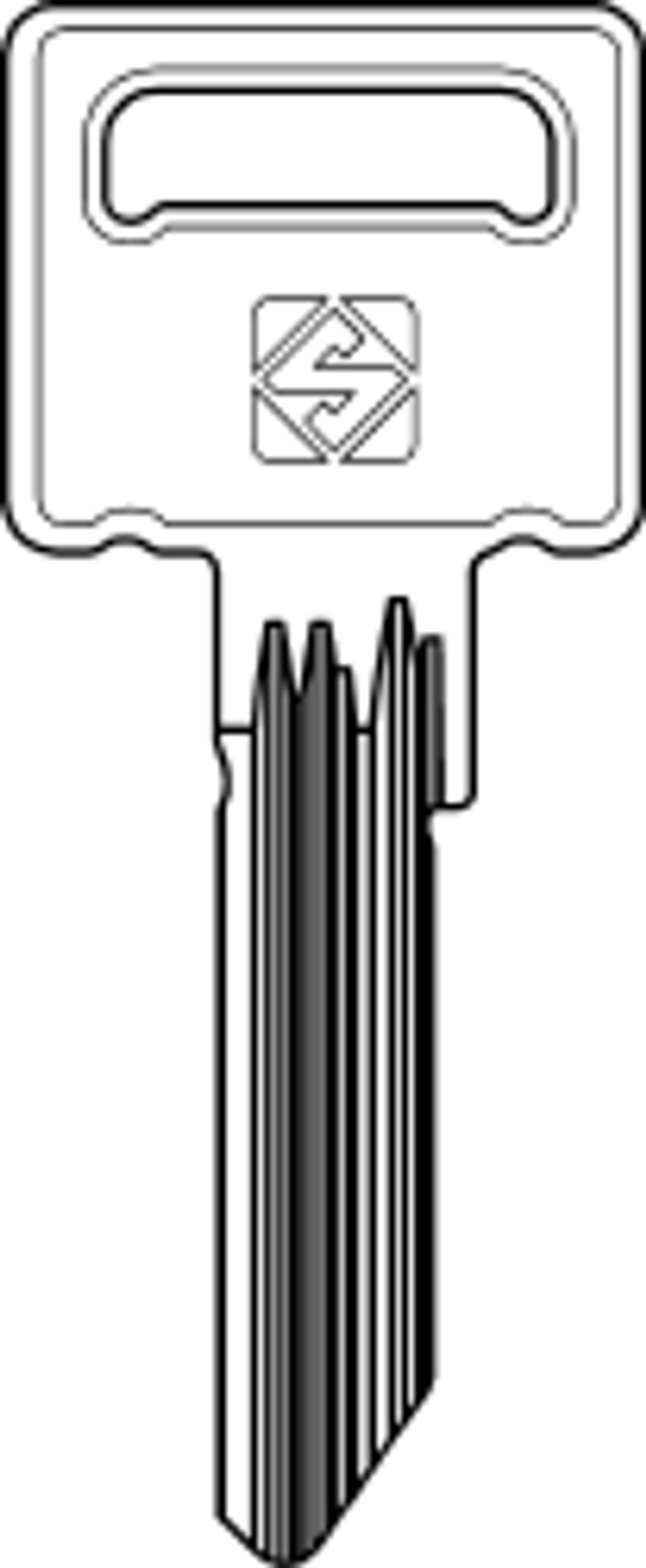 Заготовка английского ключа 12892  SHUCO-T35 (ИМП.)   (29.7 мм) без пластика