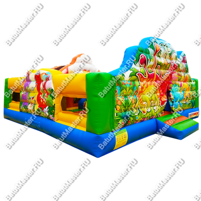 Надувной батут "Парк динозавров" 6*6*2,8 м