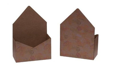 Конверт крафт для цветов