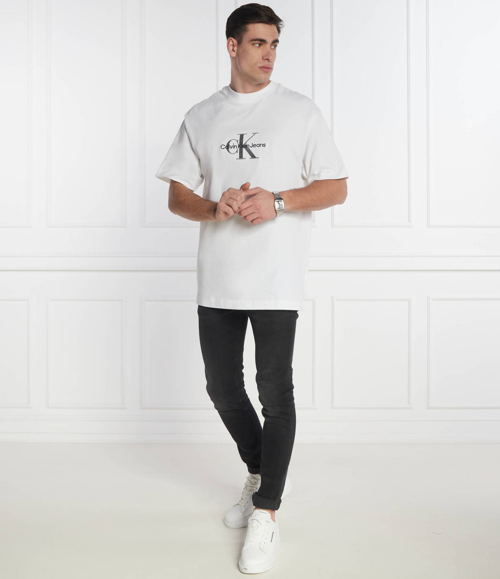 Футболка CALVIN KLEIN JEANS - белый(J30J324452)