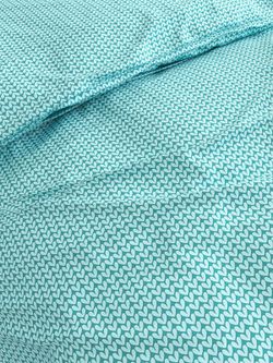 Пододеяльник Сказка "Вязание лазурное" 1,5-спальный на молнии 145х215 см, перкаль