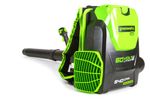 Аккумуляторный ранцевый воздуходув Greenworks GD60BPB,2402307, 60v, без АКБ и ЗУ