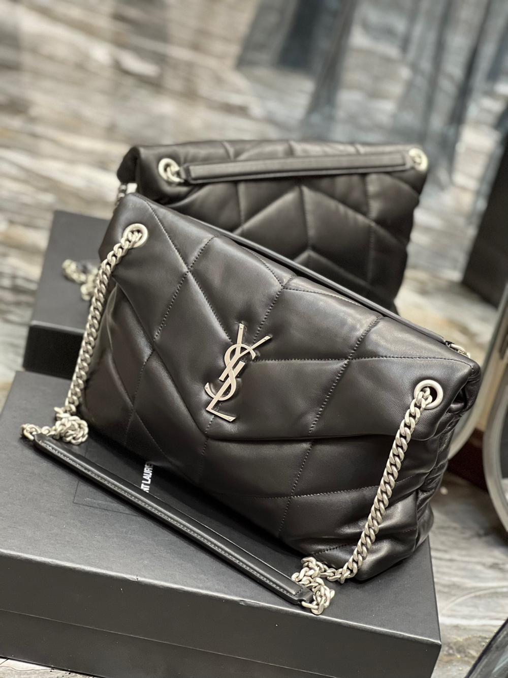 Saint Laurent Loulou Puffer Bag 35 cm