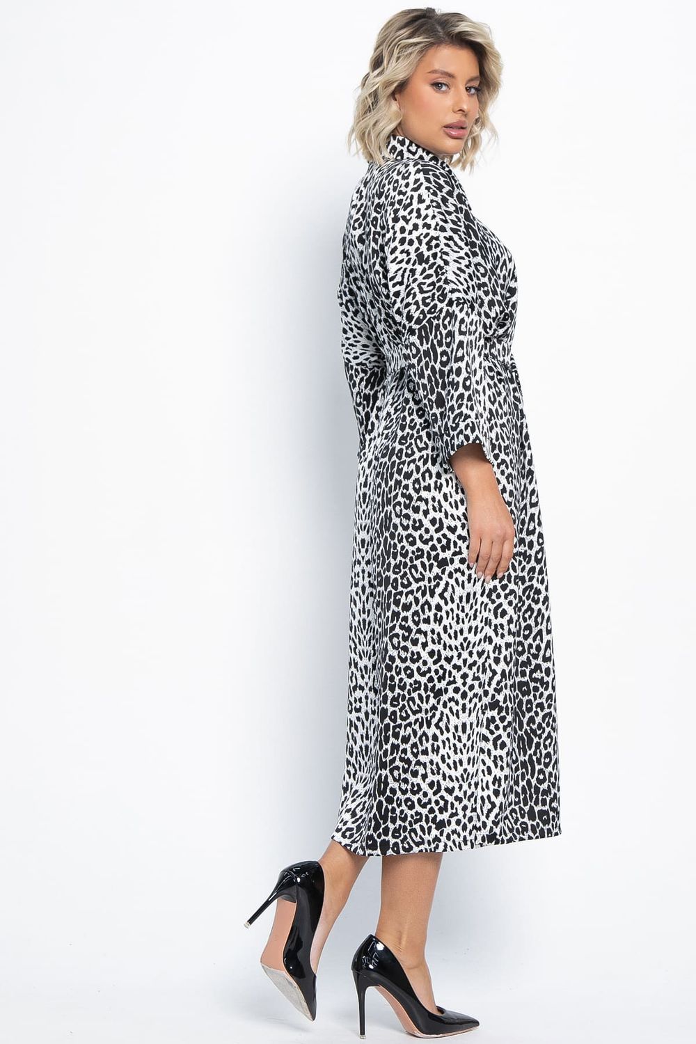 Платье Сьюзен (белый лео) П15091-7М LT Collection