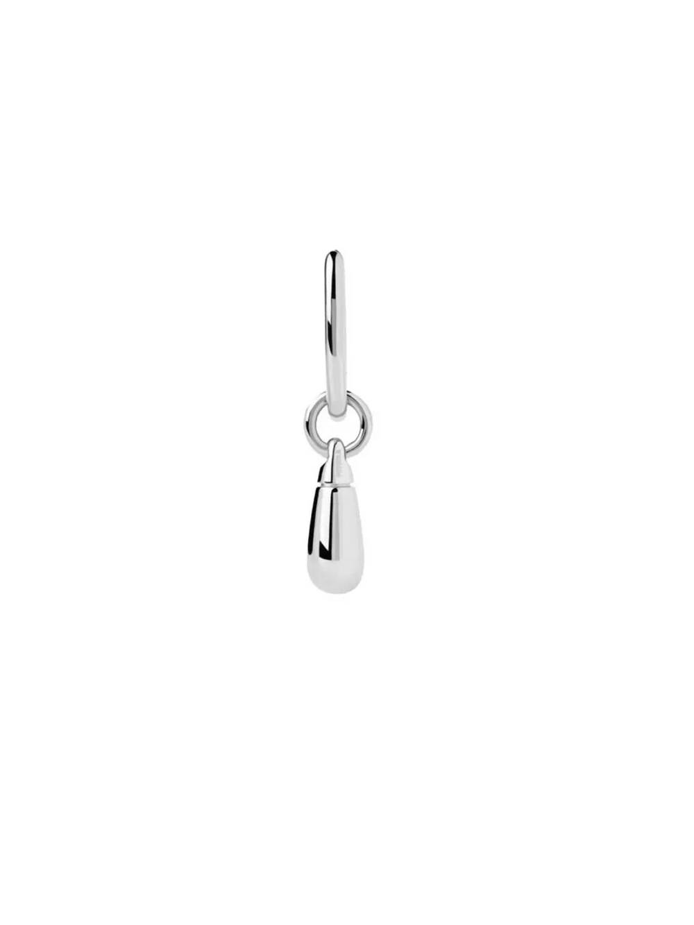 Одиночная серьга Jupiter Серебро 925 пробы покрытое родием