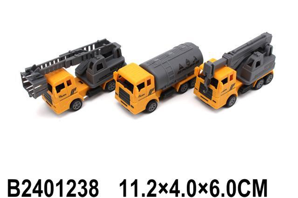 Набор машин 3шт, пакет 228-36