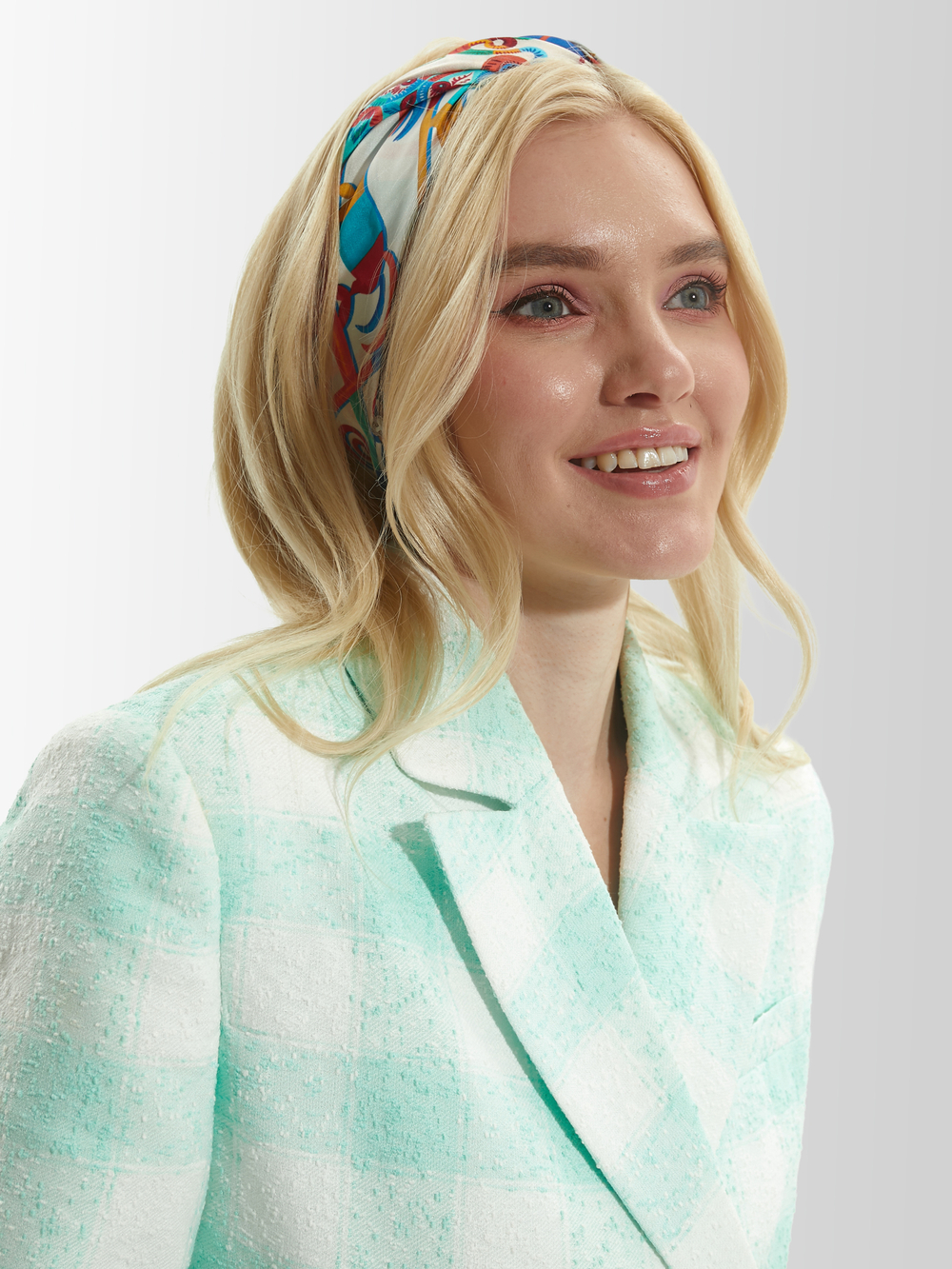 Платок «Легенды народов Амура» 100% шёлк