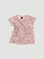 Футболка для девочек Mjölk Зебра розовая