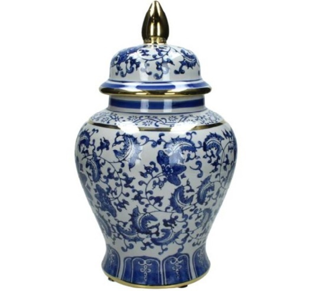 Ваза в китайском стиле керамическая