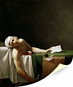 Смерть Марата, Давид Жак Луи, картина для интерьера (репродукция) Настене.рф