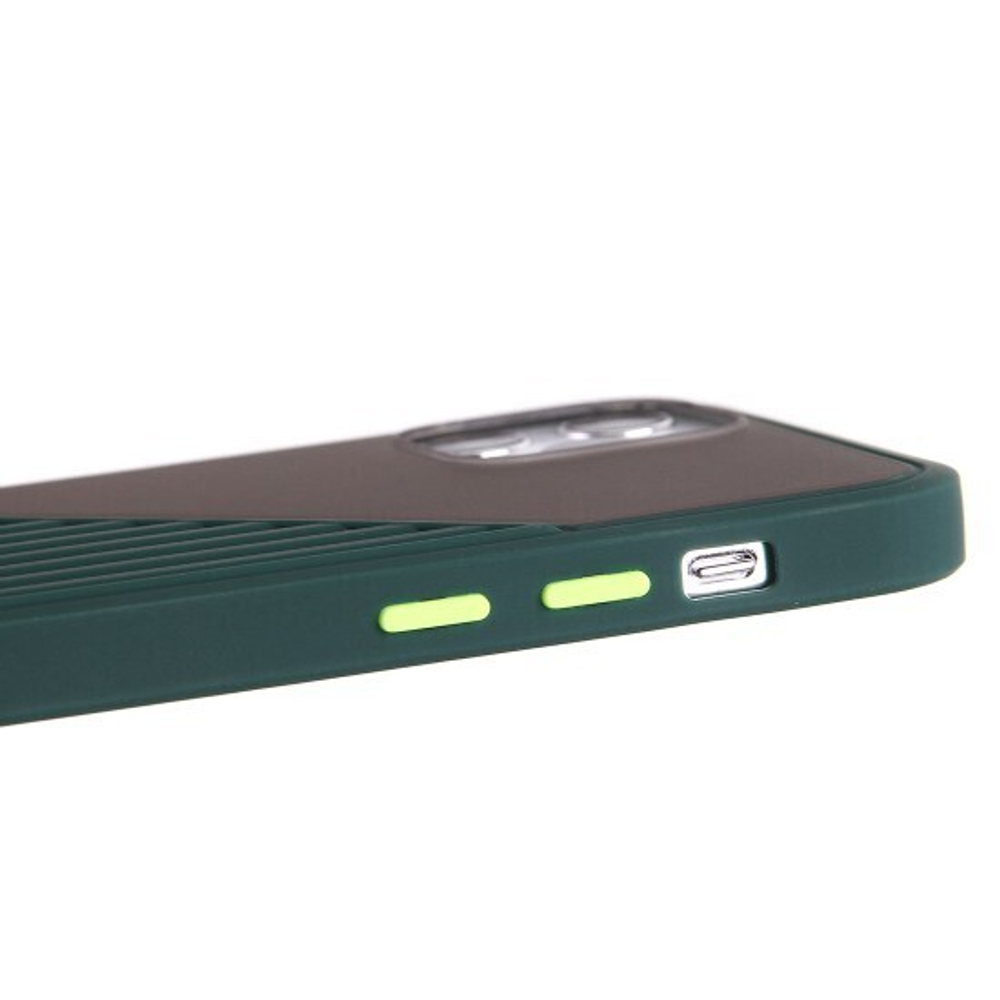 Чехол ТПУ для iPhone 12 Pro Max, 011930 Оливковый
