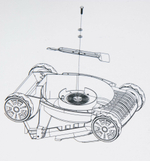 Нож сменный 32 см для газонокосилки 1200 Вт GreenWorks 2922207