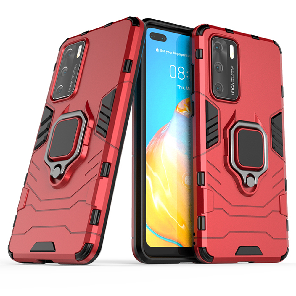 Противоударный чехол с кольцом Panther Case для Huawei P40