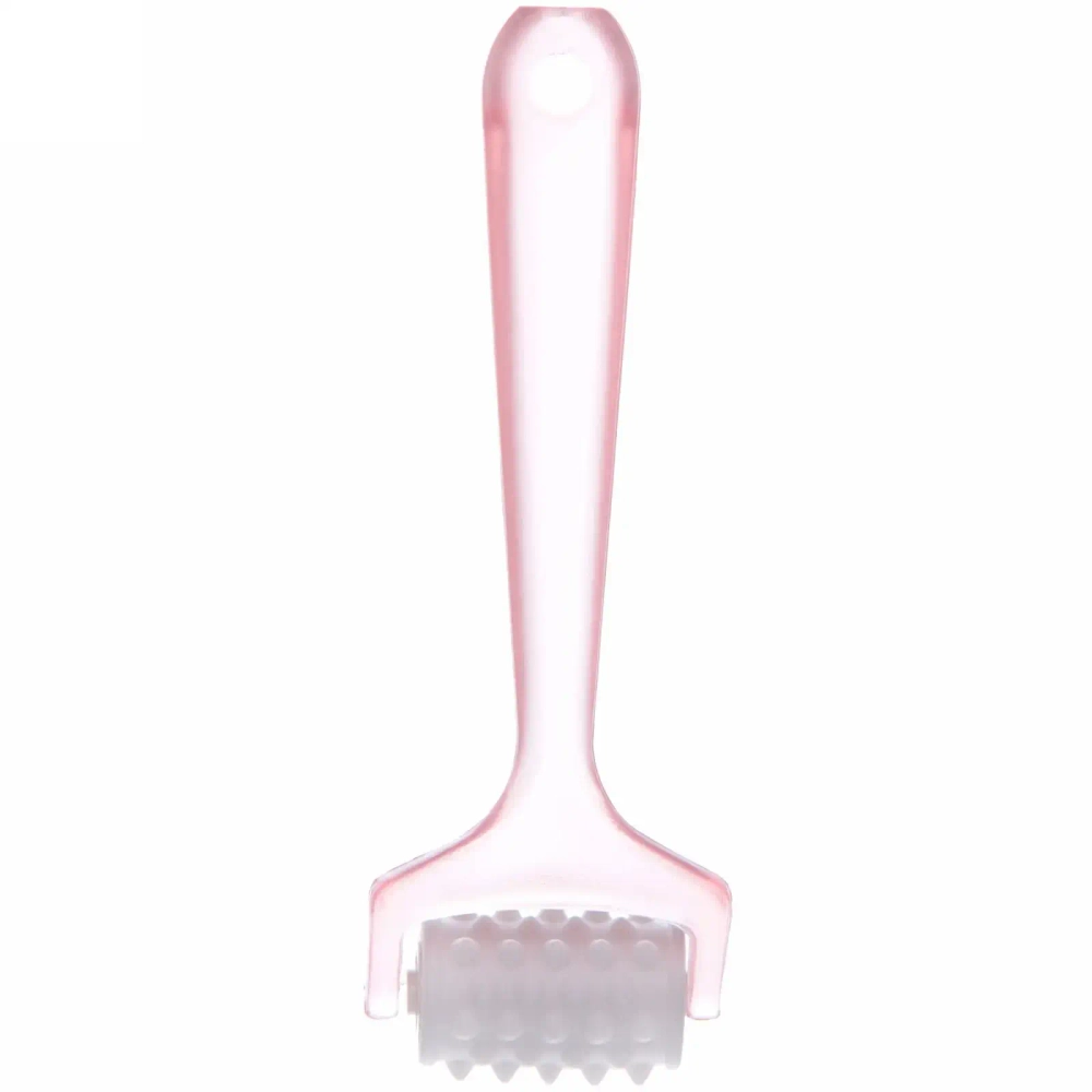 Массажер роликовый для лица, шеи и зоны декольте «Омоложение», микс 2 цвета, 14*4,5см