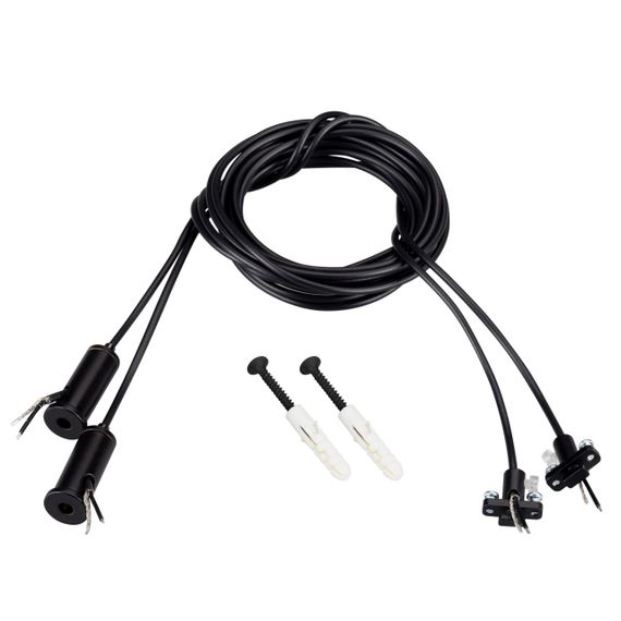 Подвес токопроводящий Arlight ARL-SL-LINE 2x2m Set BLACK 045800