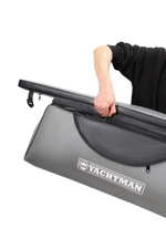 Накладки на банки комплект 116х25 Yachtman серо-черный