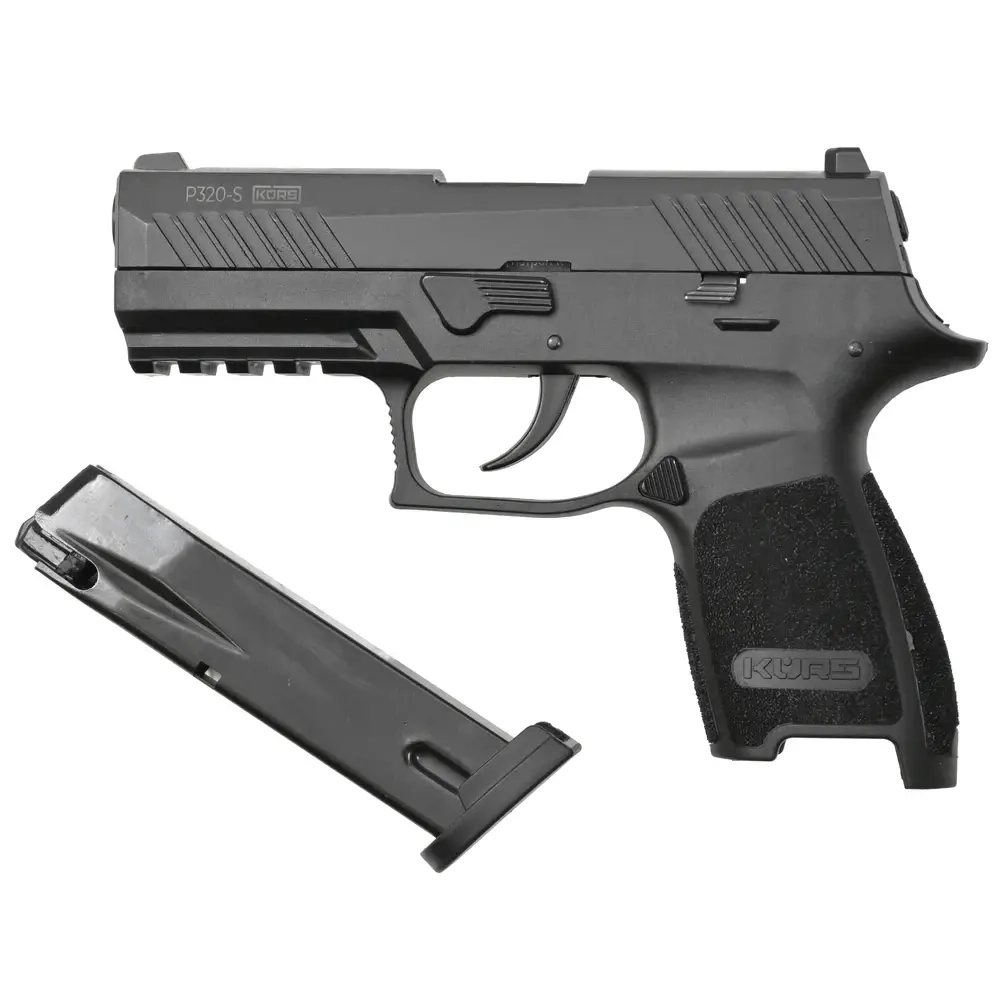 Пистолет сигнальный KURS P320-S 10ТК, черный