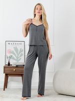 Пижама Рива-2 Виотекс ТЁМНО-СЕРЫЙ МЕЛАНЖ