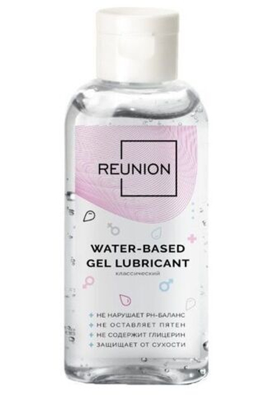 Лубрикант на водной основе REUNION Water Based Gel Lubricant - 50 мл.