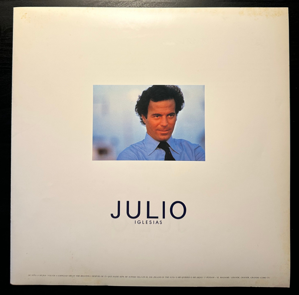 Julio Iglesias - De Nina A Mujer (Япония 1981г.)