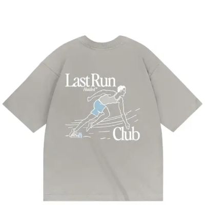 Футболка Haided LAST RUN RLXD HW TEE steel.grey