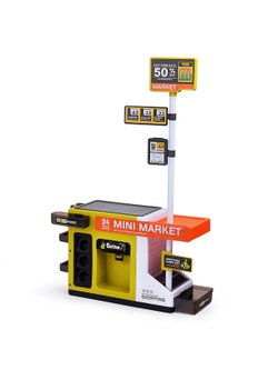 Игровой набор супермаркет магазин с кассой, свет, звук (668-172)