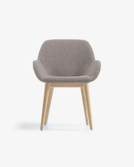 Стул Konna серое букле | La Forma | Испания | Купить в Hallberg.ru