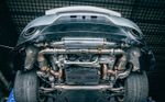 Спортивная выхлопная система с заслонками для Porsche 911 3.0T (под бампер GT2 RS) 2016-2017 Порше