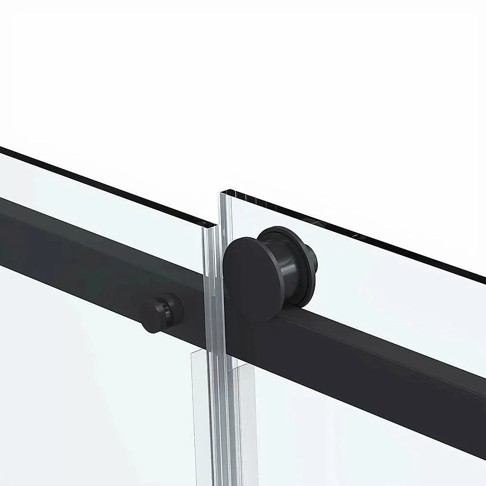 Душевой уголок Vincea Como Soft VSR-1CS9012CLB 120x90 стекло прозрачное/профиль черный