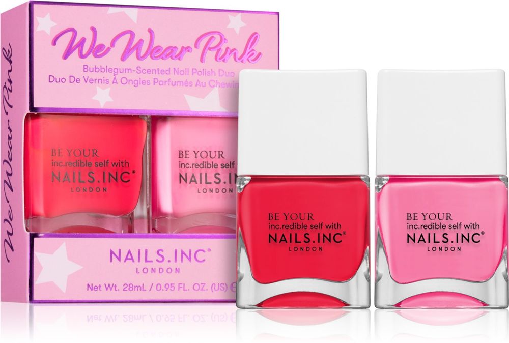 Nails Inc. удобная упаковка (для ногтей) We Wear Pink