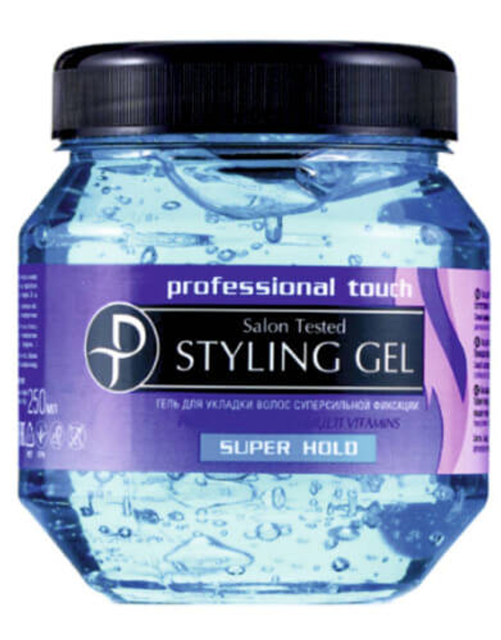 Гель для волос Profe Touch Супер фиксация 250 мл.