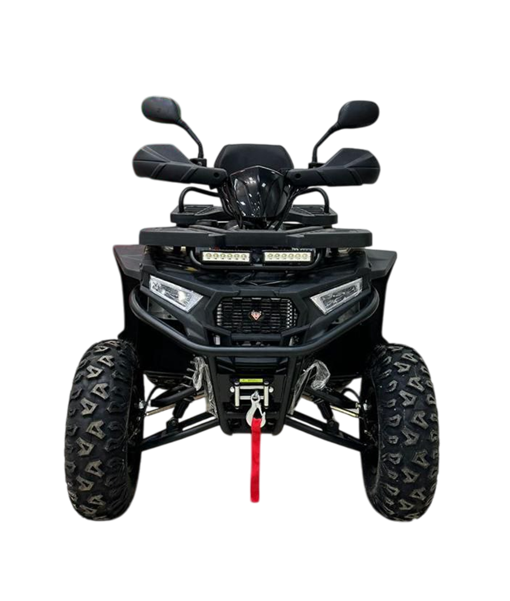 Квадроцикл MOTAX GRIZLIK W200 LUX черный-желтый камуфляж
