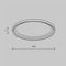 Фиксирующее кольцо для встраиваемого светильника Maytoni Downlight DLA110-B