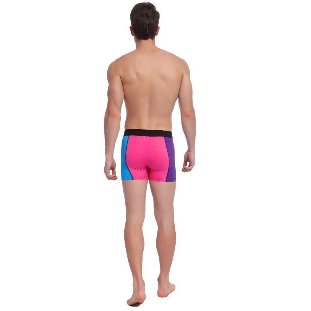 Мужские трусы боксеры фиолетовые Good Men Wear Multicolored Boxer